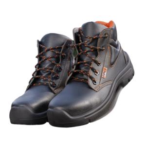 Bota de seguridad dieléctrica negra