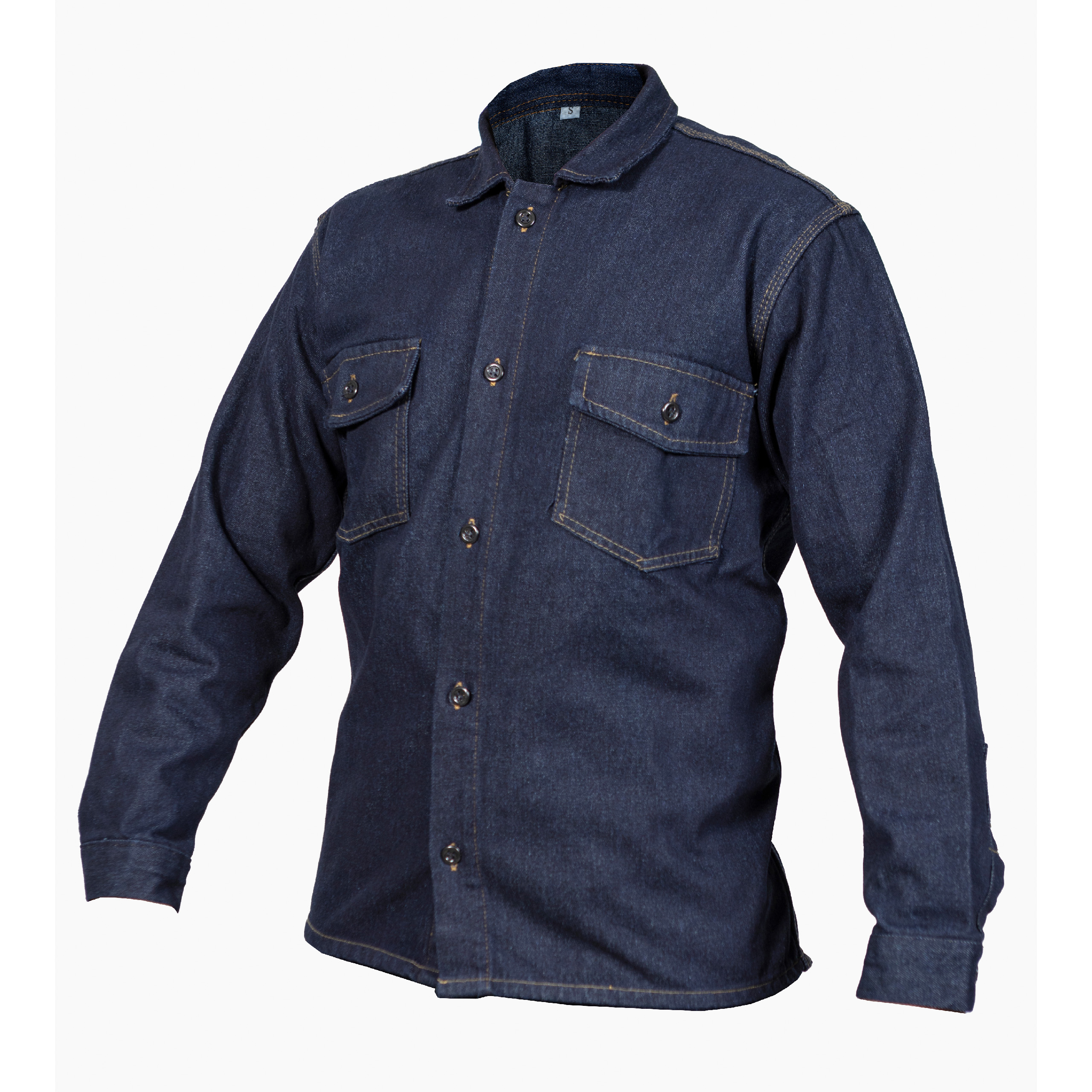 Camisa de jean soldador